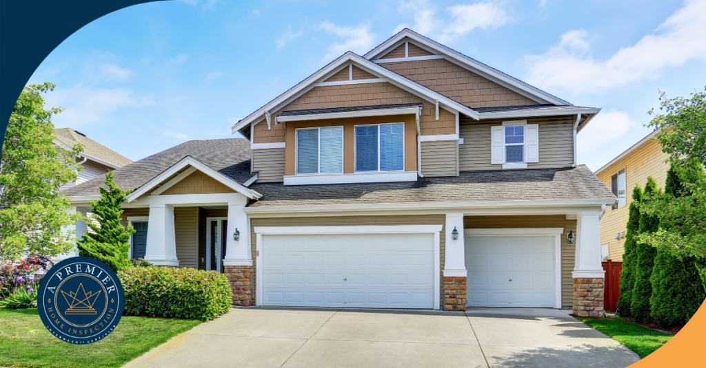 Beautiful two-story suburban home with a well-maintained front yard and driveway