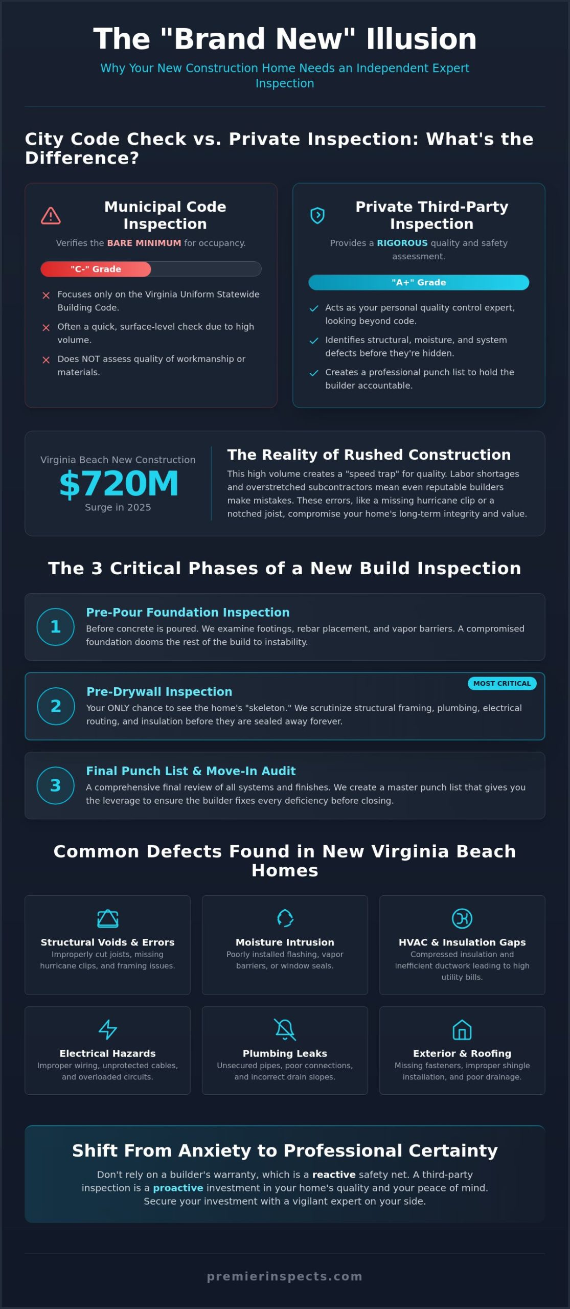 New Construction Inspection Virginia Beach: Why 'Brand New' Doesn't Mean Flawless (2026 Guide)
