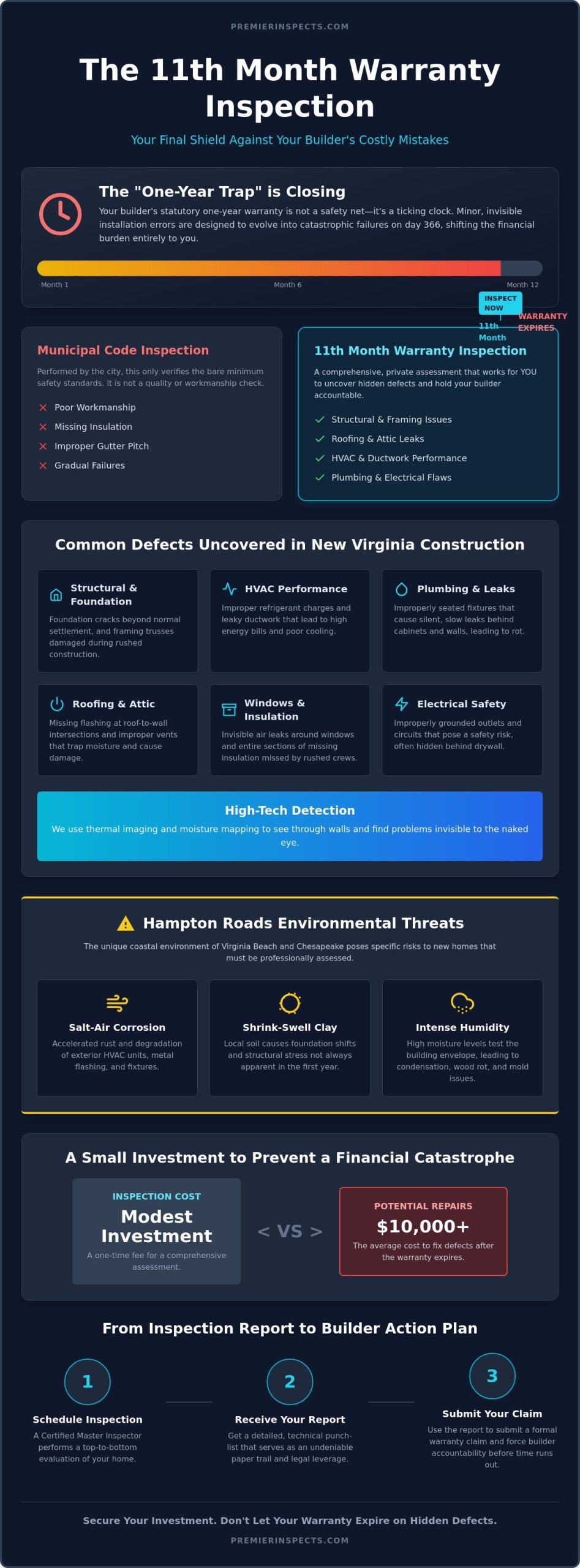 11th Month Warranty Inspection Virginia: The Ultimate Homeowner’s Protection Guide (2026)