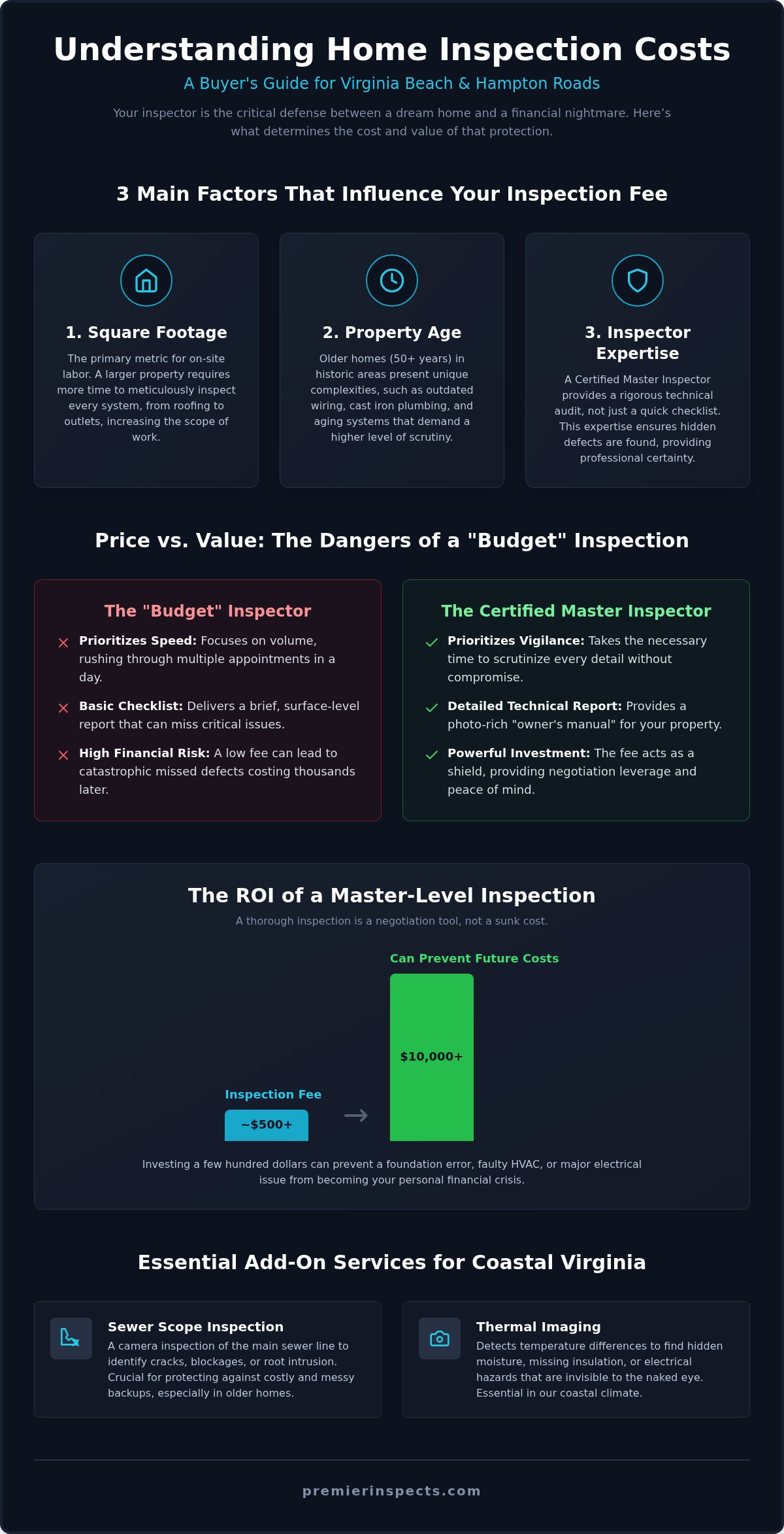 Home Inspection Cost in Virginia Beach: 2026 Pricing & Value Guide