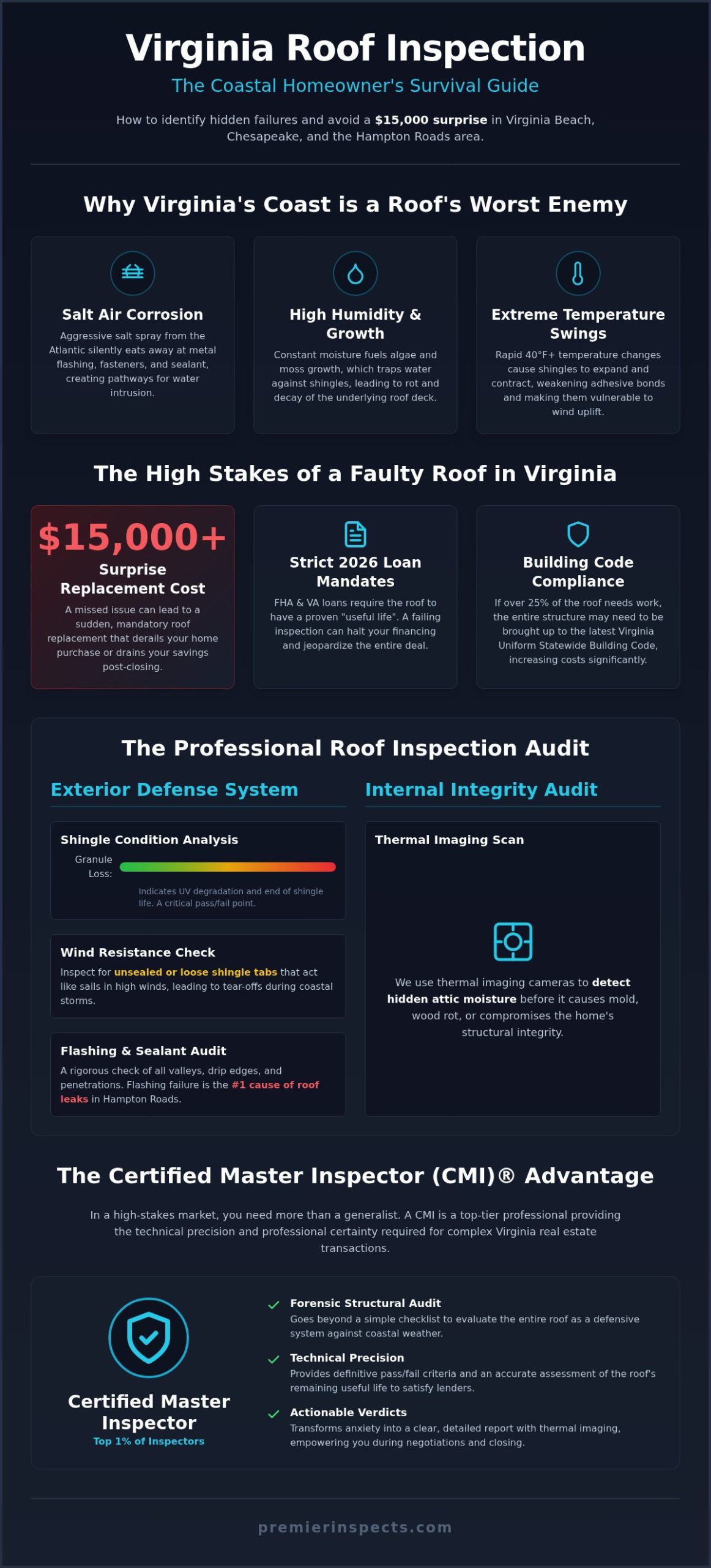 The Definitive Roof Inspection Checklist: Virginia Homeowner’s Guide (2026)