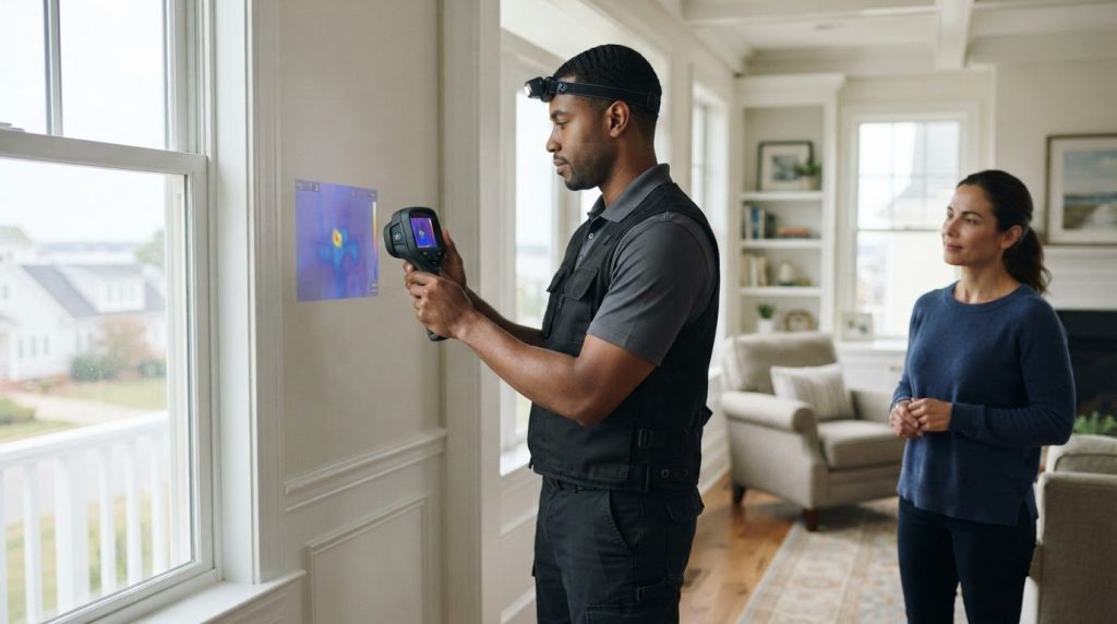 Thermal Surveys for Homes in Portsmouth to Spot Moisture